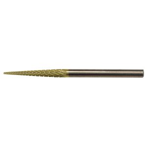 0.0925" Dental TiN Coated Hand Piece Solid Carbide Bur