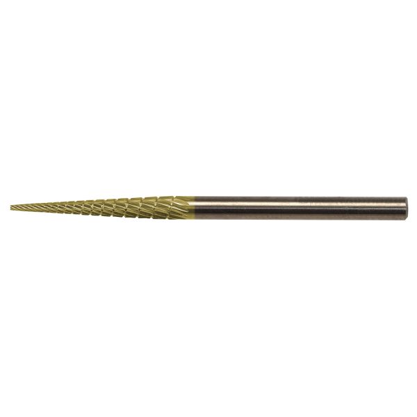 0.0925" Dental TiN Coated Hand Piece Solid Carbide Bur