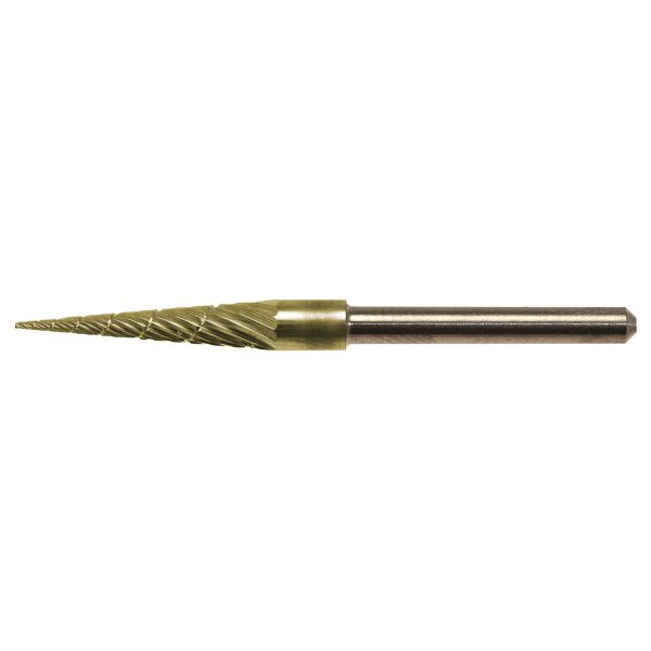 3mm Dental TiN Coated Hand Piece Solid Carbide Bur