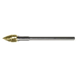 3/16" Dental TiN Coated Hand Piece Carbide Bur