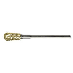 1/4" Dental TiN Coated Hand Piece Carbide Bur