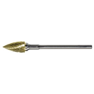 1/4" Dental TiN Coated Hand Piece Carbide Bur