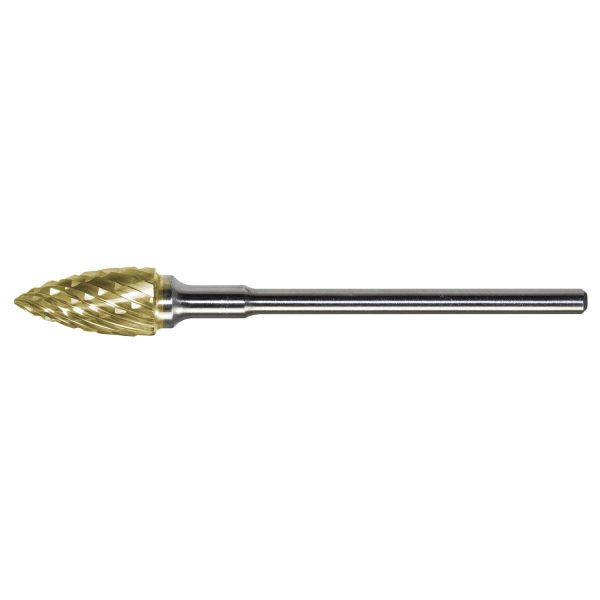 1/4" Dental TiN Coated Hand Piece Carbide Bur