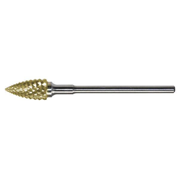 1/4" Dental TiN Coated Hand Piece Carbide Bur