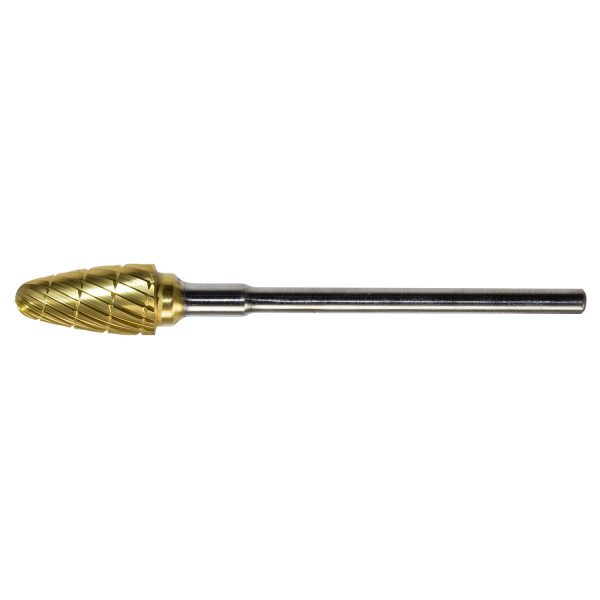 1/4" Dental TiN Coated Hand Piece Carbide Bur