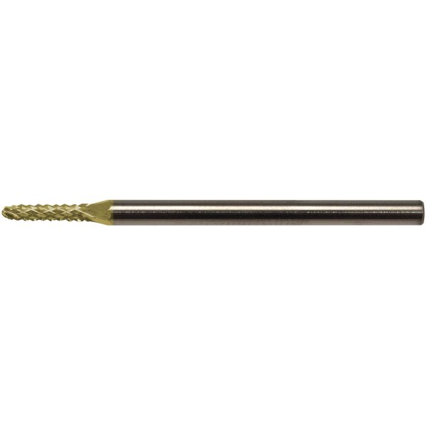 1/16" Dental TiN Coated Hand Piece Solid Carbide Bur