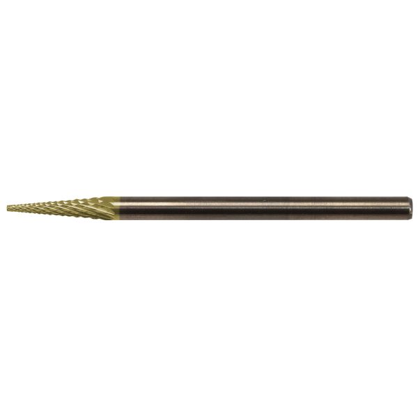 0.0925" Dental TiN Coated Hand Piece Solid Carbide Bur